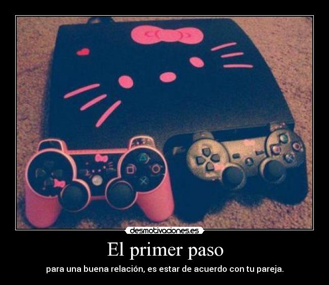 carteles primer paso desmotivaciones