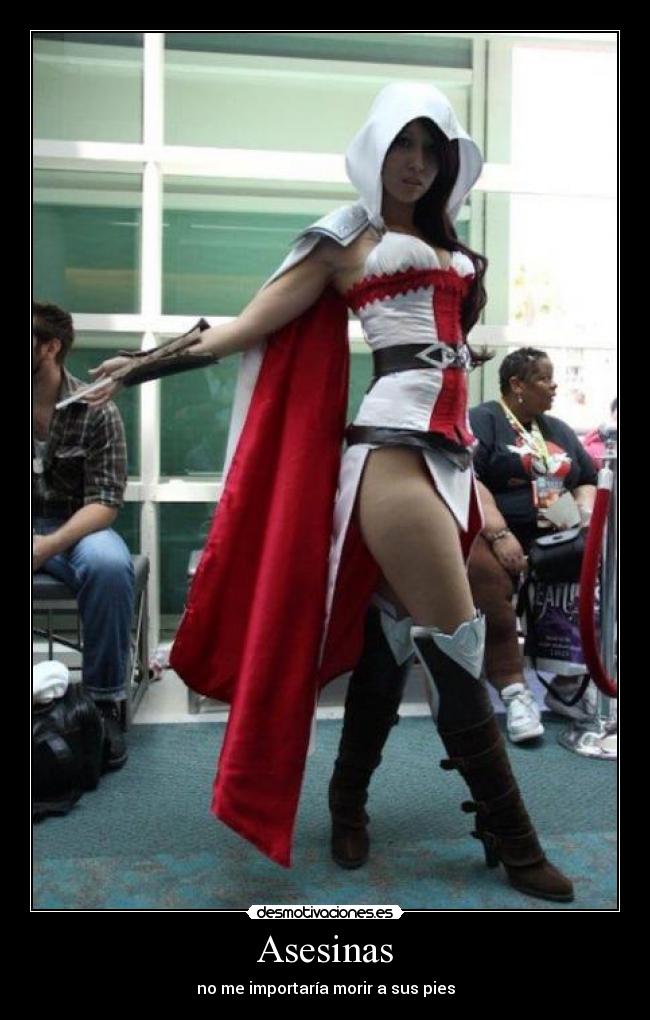 Asesinas - no me importaría morir a sus pies