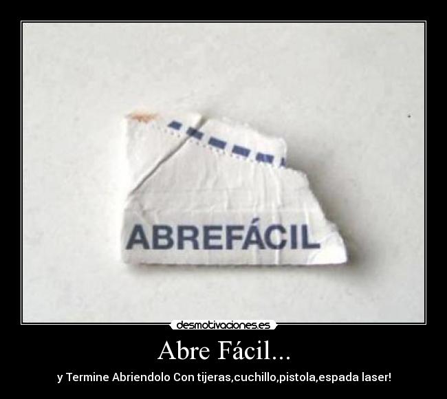 Abre Fácil... - 