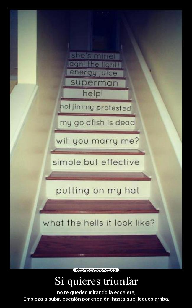 Si quieres triunfar - 