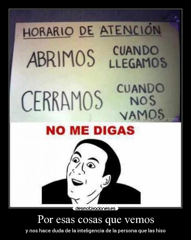 Por esas cosas que vemos -