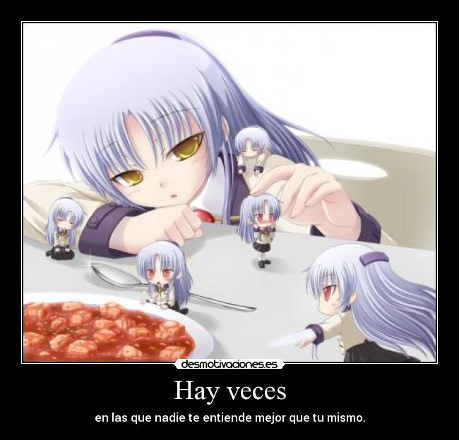 Hay veces -
