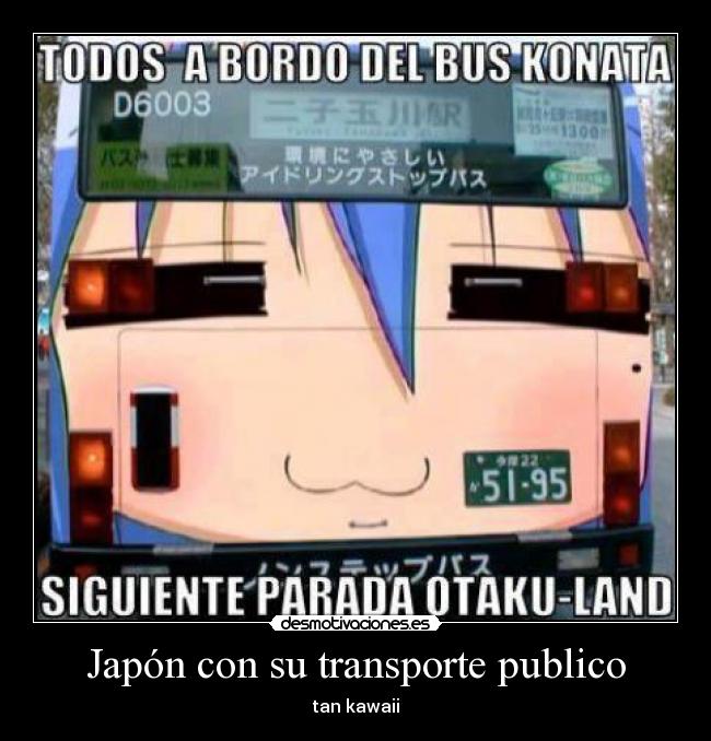 Japón con su transporte publico - 