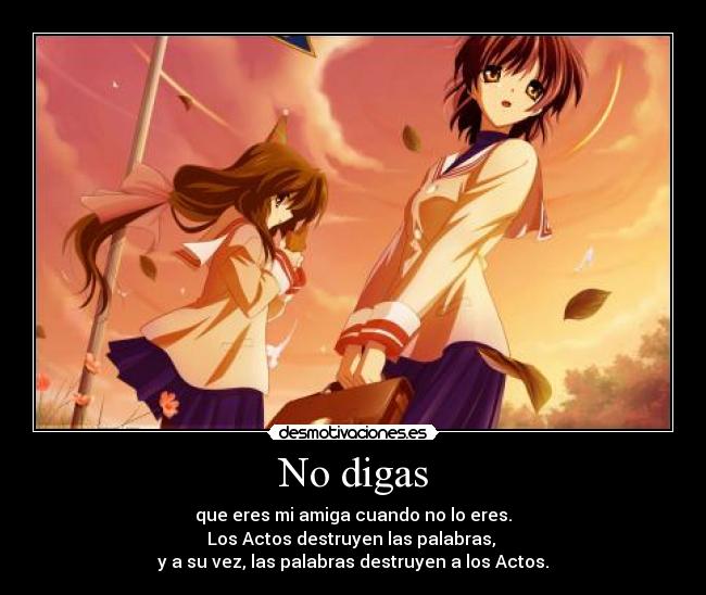 No digas - 