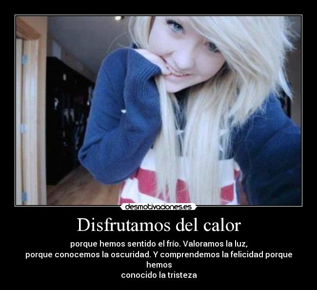 Disfrutamos del calor - 