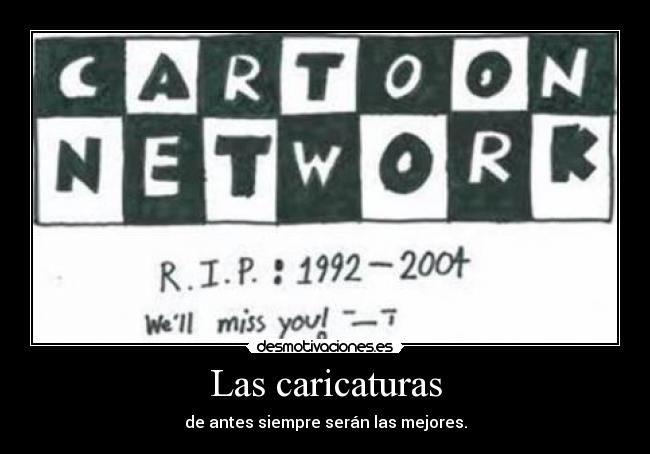 Las caricaturas -