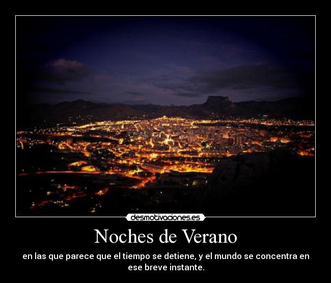 Noches de Verano -