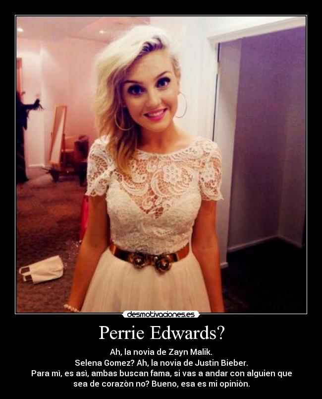 Perrie Edwards? -