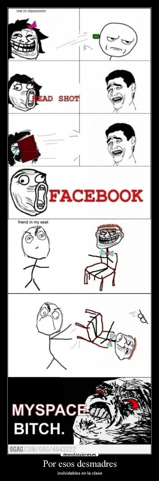 Por esos desmadres - inolvidables en la clase