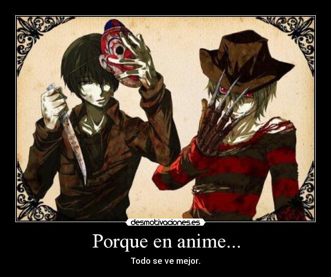 Porque en anime... -