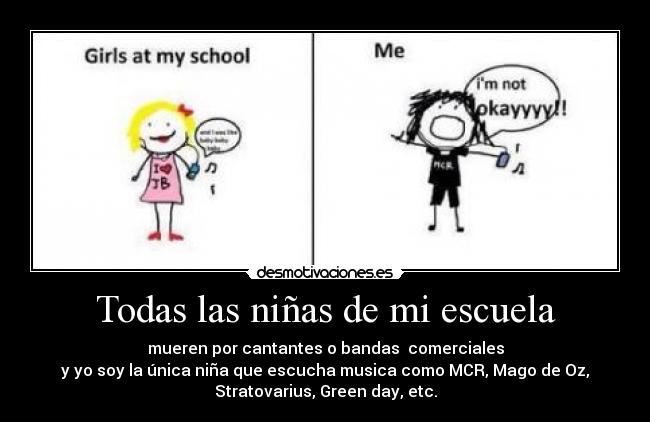 Todas las niñas de mi escuela - 