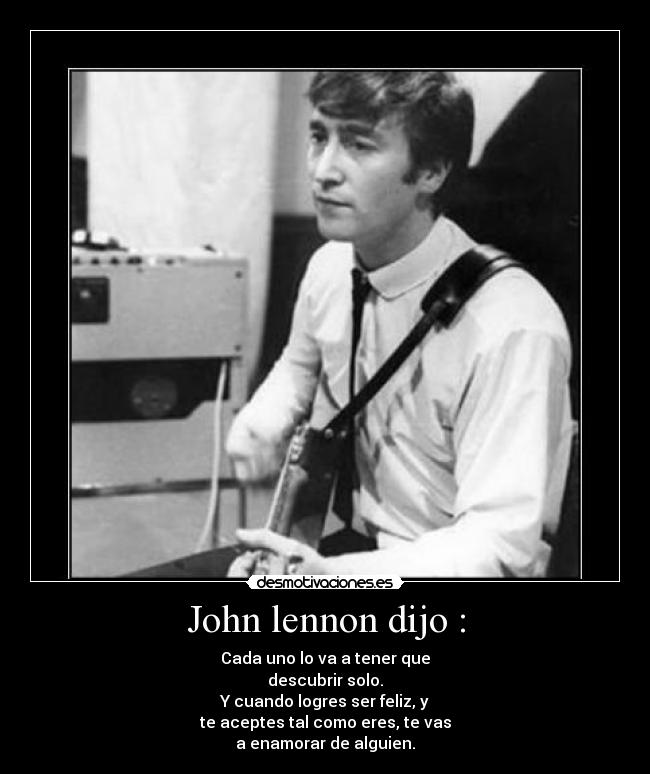John lennon dijo : - 