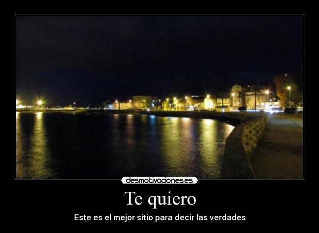 Te quiero -