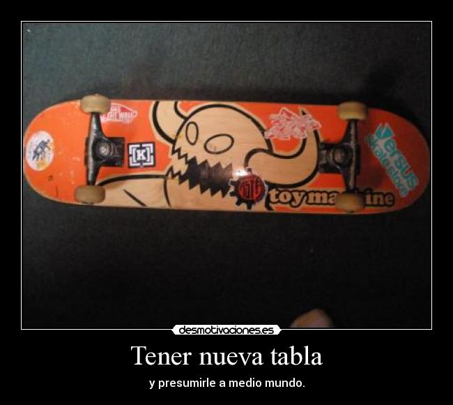 Tener nueva tabla -