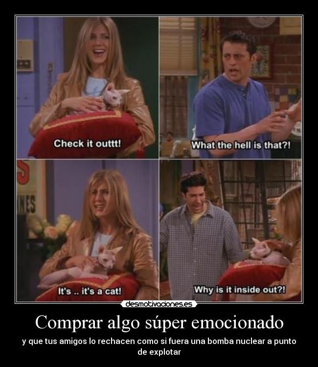 Comprar algo súper emocionado - 