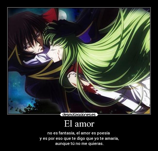 El amor -