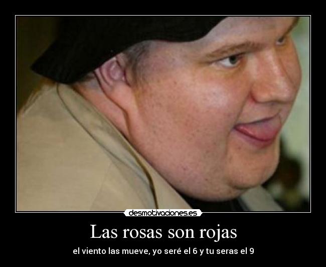 Las rosas son rojas - el viento las mueve, yo seré el 6 y tu seras el 9