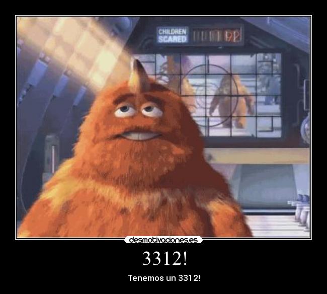 3312! - Tenemos un 3312!