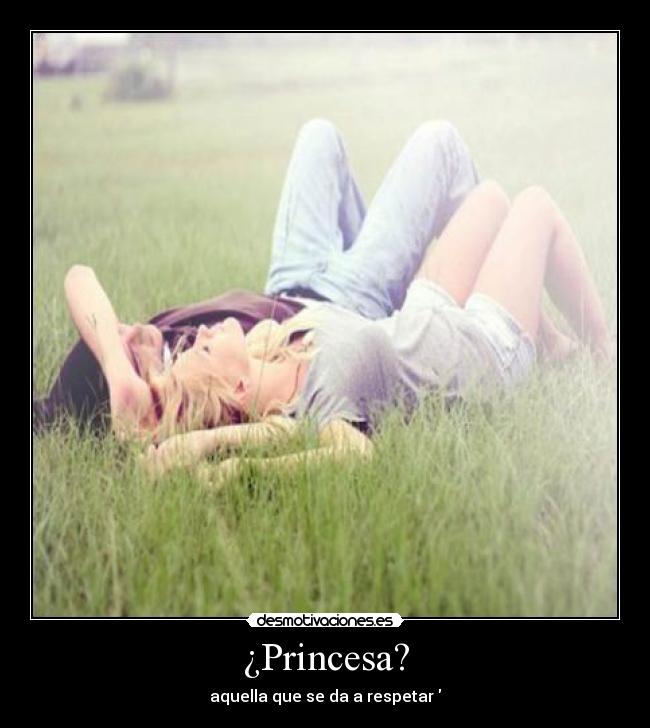 ¿Princesa? - 