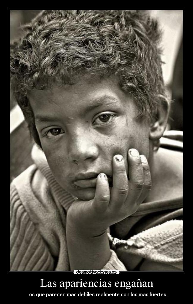 Las apariencias engañan -