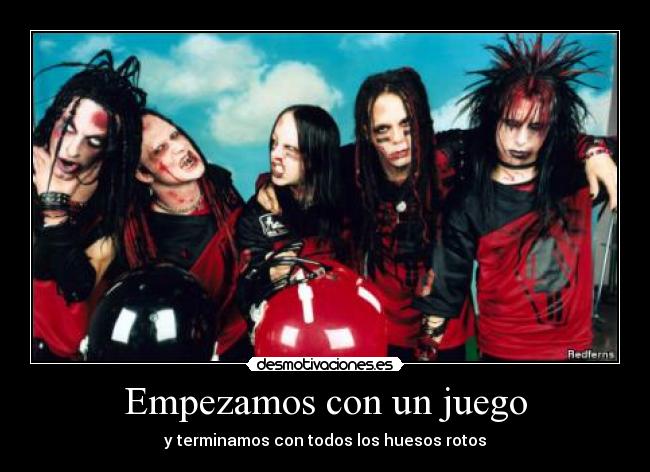 Empezamos con un juego - y terminamos con todos los huesos rotos