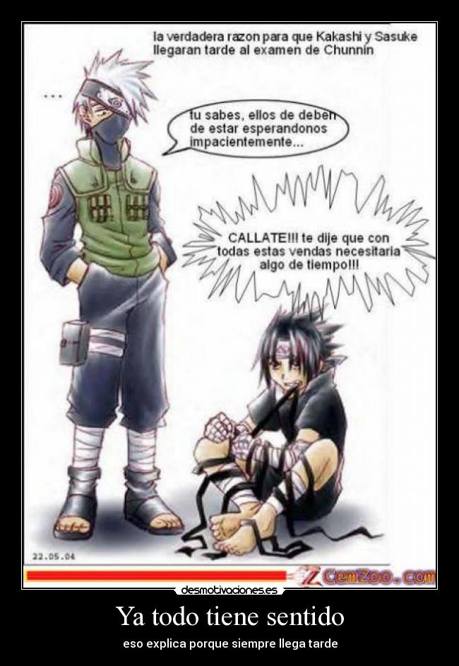 Ya todo tiene sentido - 