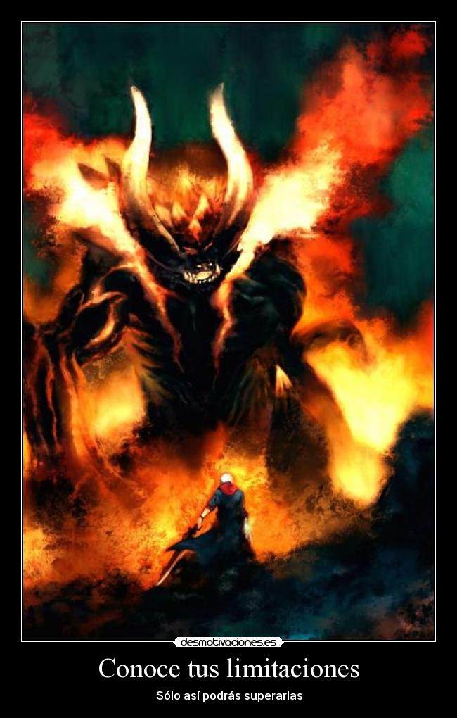 Conoce tus limitaciones - 