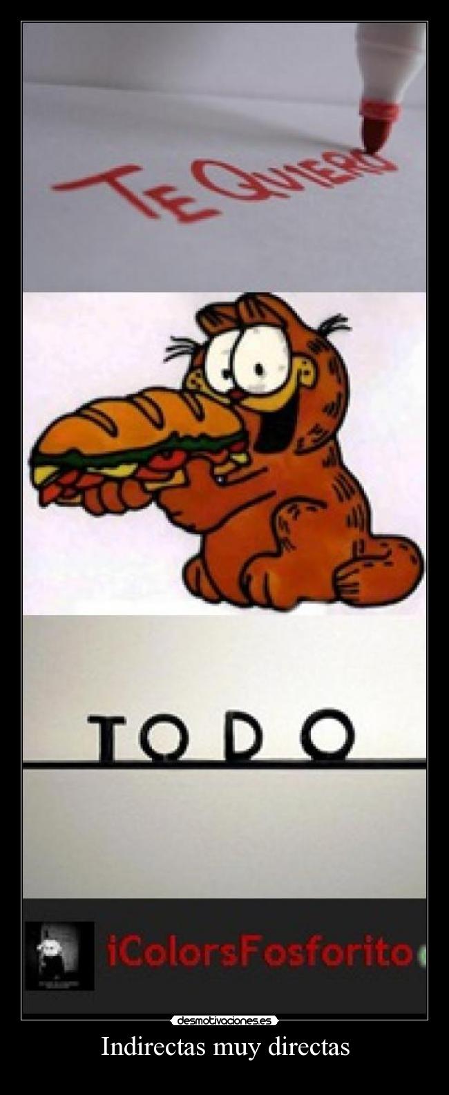 Indirectas muy directas -