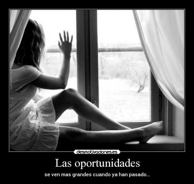 Las oportunidades - 