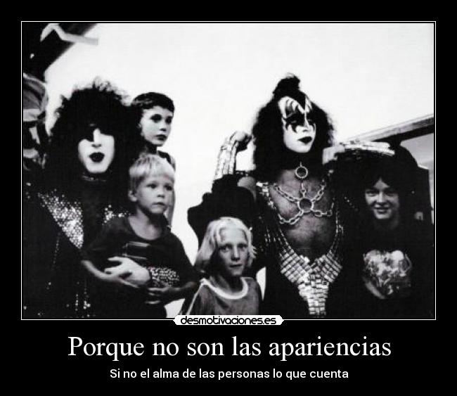 carteles gene simmons kiss paul stanley desmotivaciones