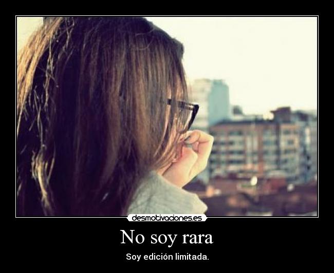 No soy rara - 