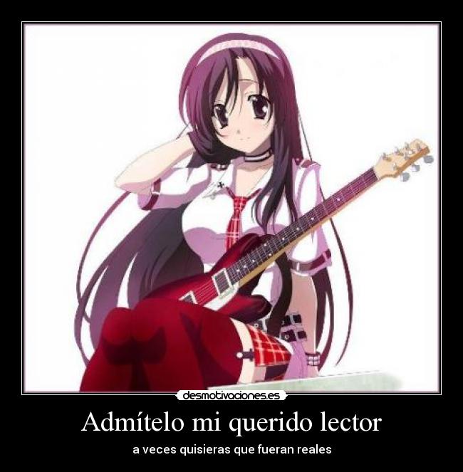 carteles anime chica expresion sonrisa tristeza kotonoha school days desmotivaciones
