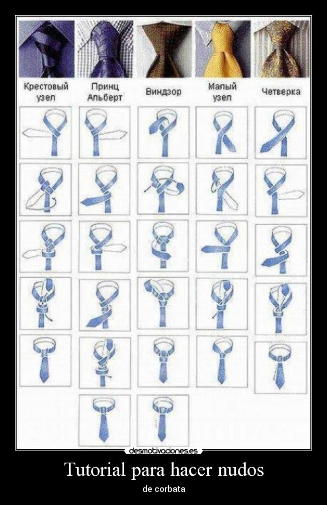 Tutorial para hacer nudos - 