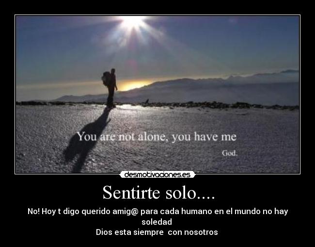 Sentirte solo.... - 