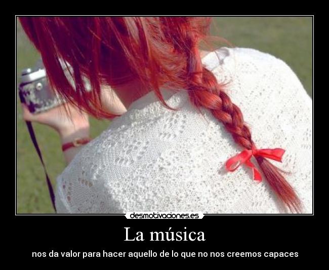 La música -
