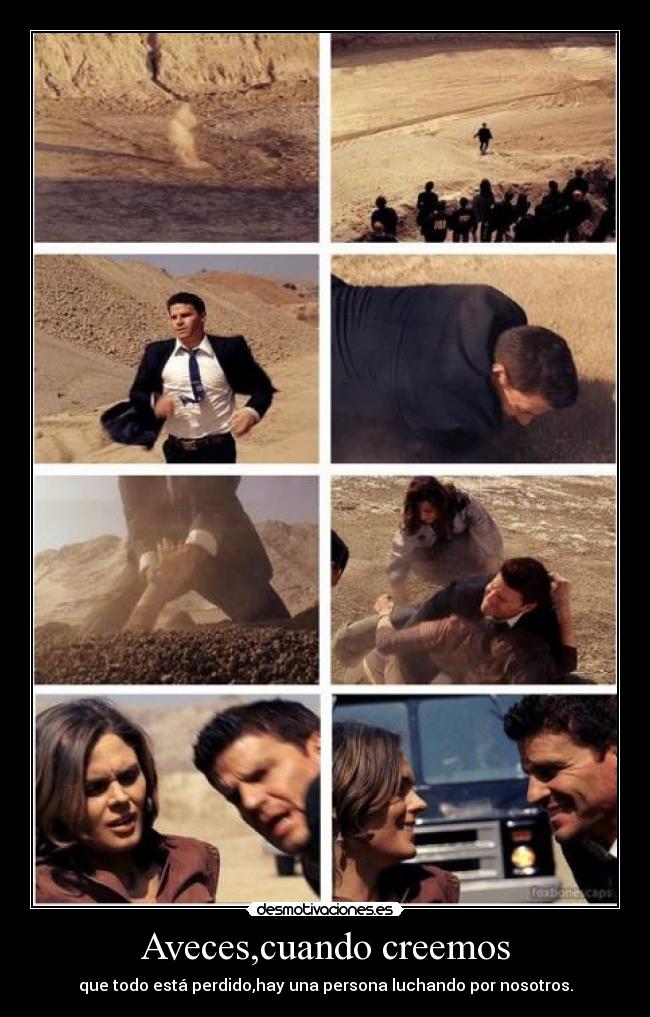 Aveces,cuando creemos -