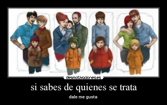 si sabes de quienes se trata - dale me gusta ♥