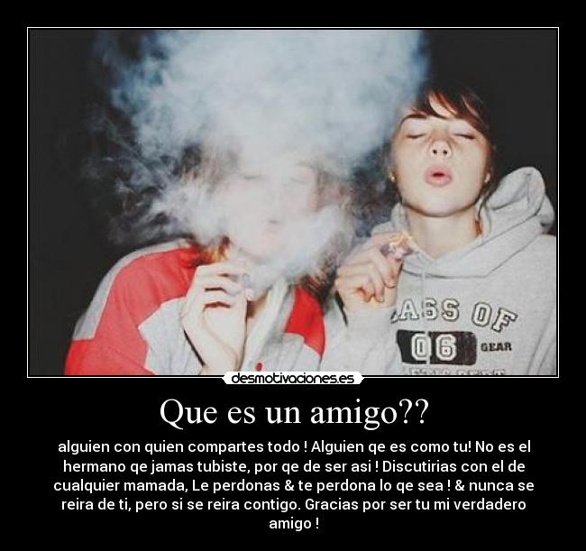 Que es un amigo?? -