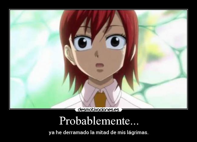 Probablemente... -
