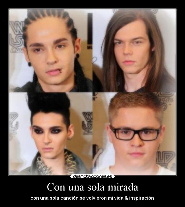 Con una sola mirada - con una sola canción,se volvieron mi vida & inspiración ♥