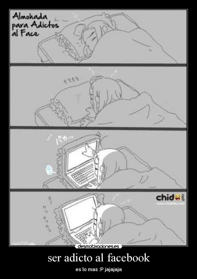 ser adicto al facebook -