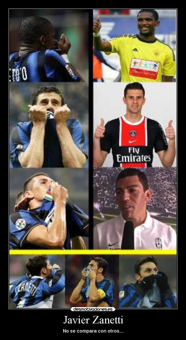 carteles javier zanetti desmotivaciones