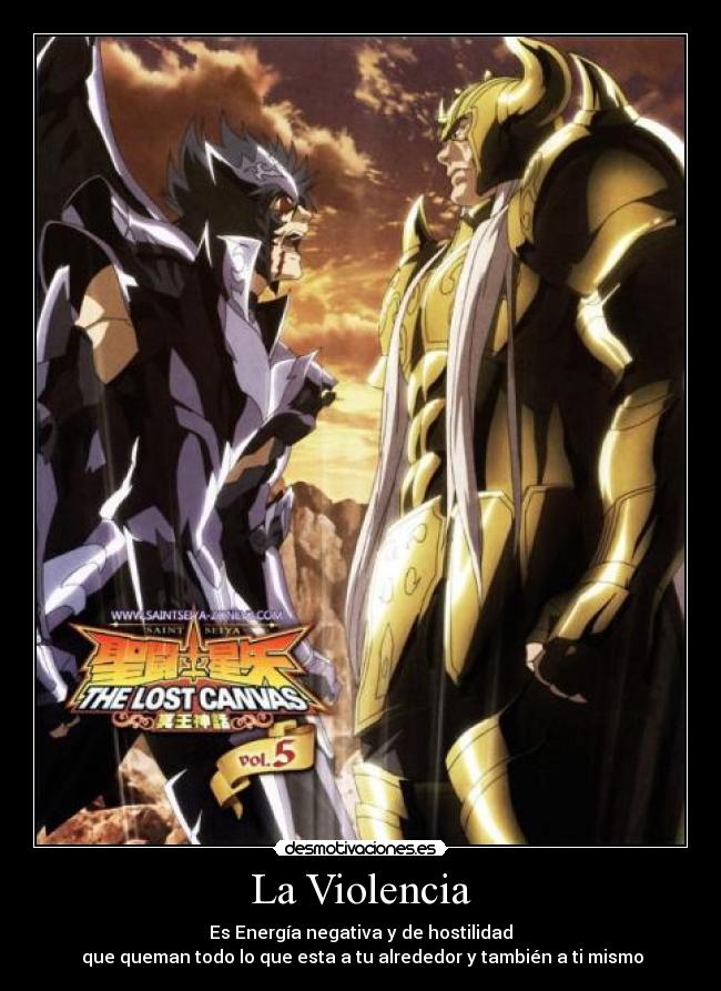 carteles kagaho aldebaran the los canvas saint seiya desmotivaciones