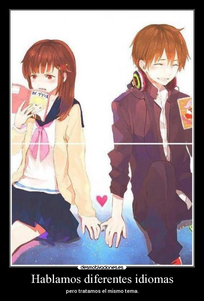 Hablamos diferentes idiomas - 