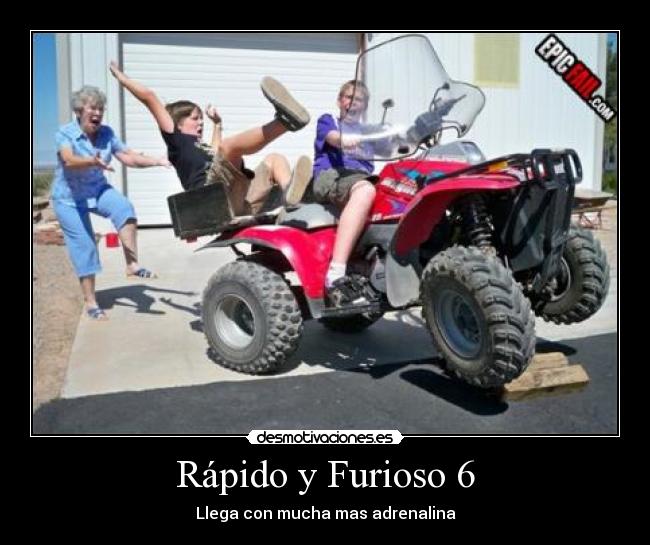 Rápido y Furioso 6 - Llega con mucha mas adrenalina