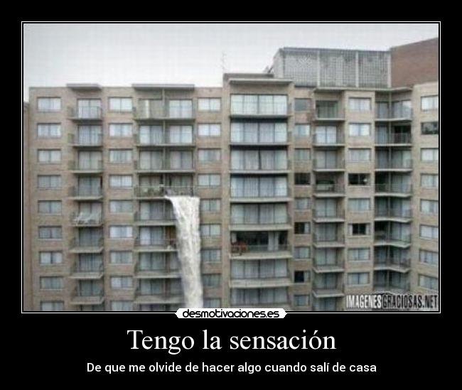 Tengo la sensación - 