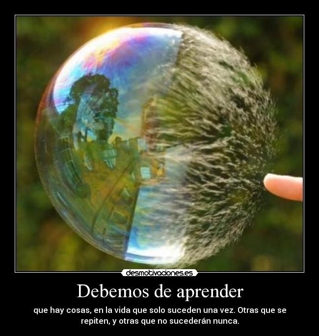 Debemos de aprender - 