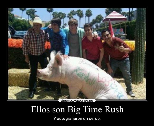 Ellos son Big Time Rush -