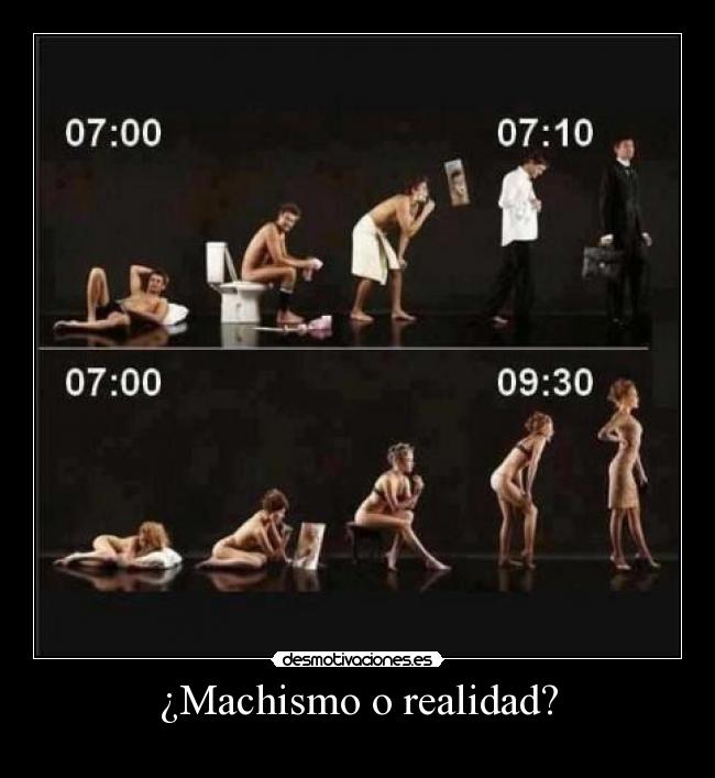 ¿Machismo o realidad? - 