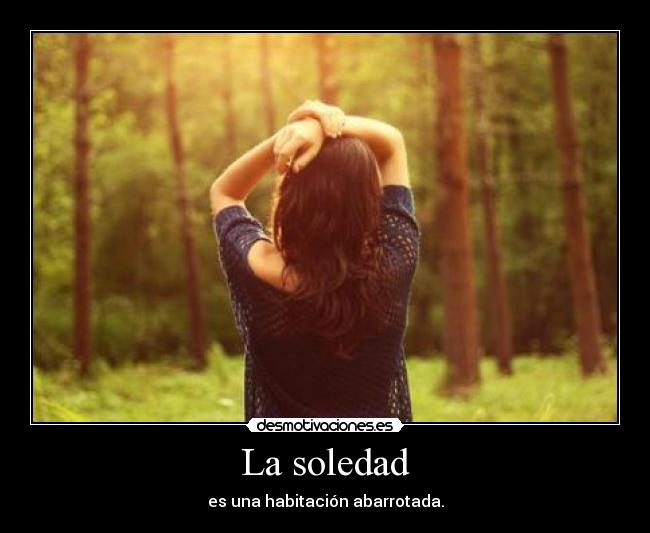 carteles soledad soledad desmotivaciones